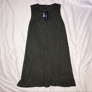 gray tank dress
